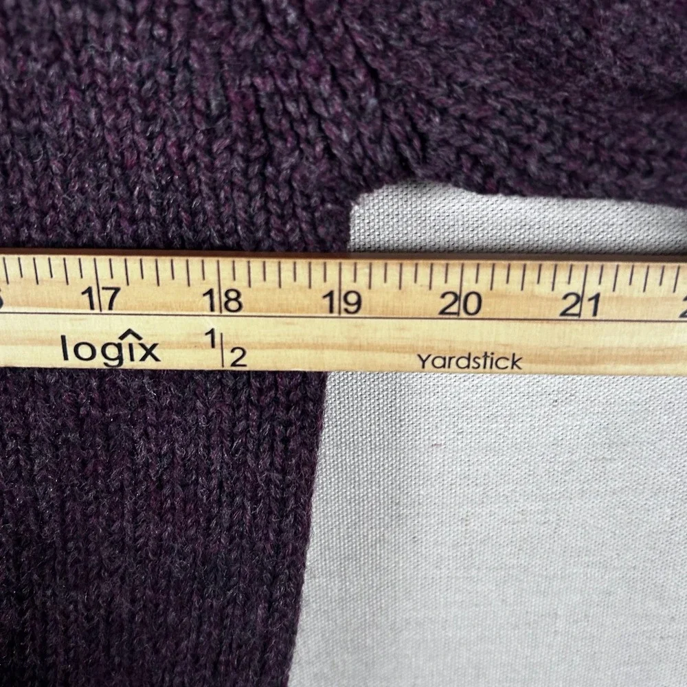 Vintage Boston Traders Mens Purple Knit Crewneck Sweater Pullover Size‎ XL
